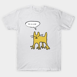 Guy Who Says Meow T-Shirt